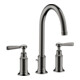 hansgrohe 3-Loch-Waschtischarmatur 180 Axor Montreux A 175mm, m H-Gr, ZugstAblGar, po bla vc-1