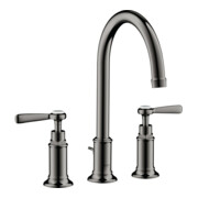 hansgrohe 3-Loch-Waschtischarmatur 180 Axor Montreux A 175mm, m H-Gr, ZugstAblGar, po bla vc