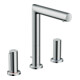 hansgrohe 3-Loch-Waschtischarmatur 200 Axor Uno A 183mm, m Z-Griff, Zugst.Abl.Gar., chr-1