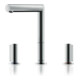 hansgrohe 3-Loch-Waschtischarmatur 200 Axor Uno A 183mm, m Z-Griff, Zugst.Abl.Gar., chr-2
