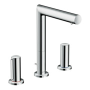 hansgrohe 3-Loch-Waschtischarmatur 200 Axor Uno A 183mm, m Z-Griff, ZugstAblGar, b ni.
