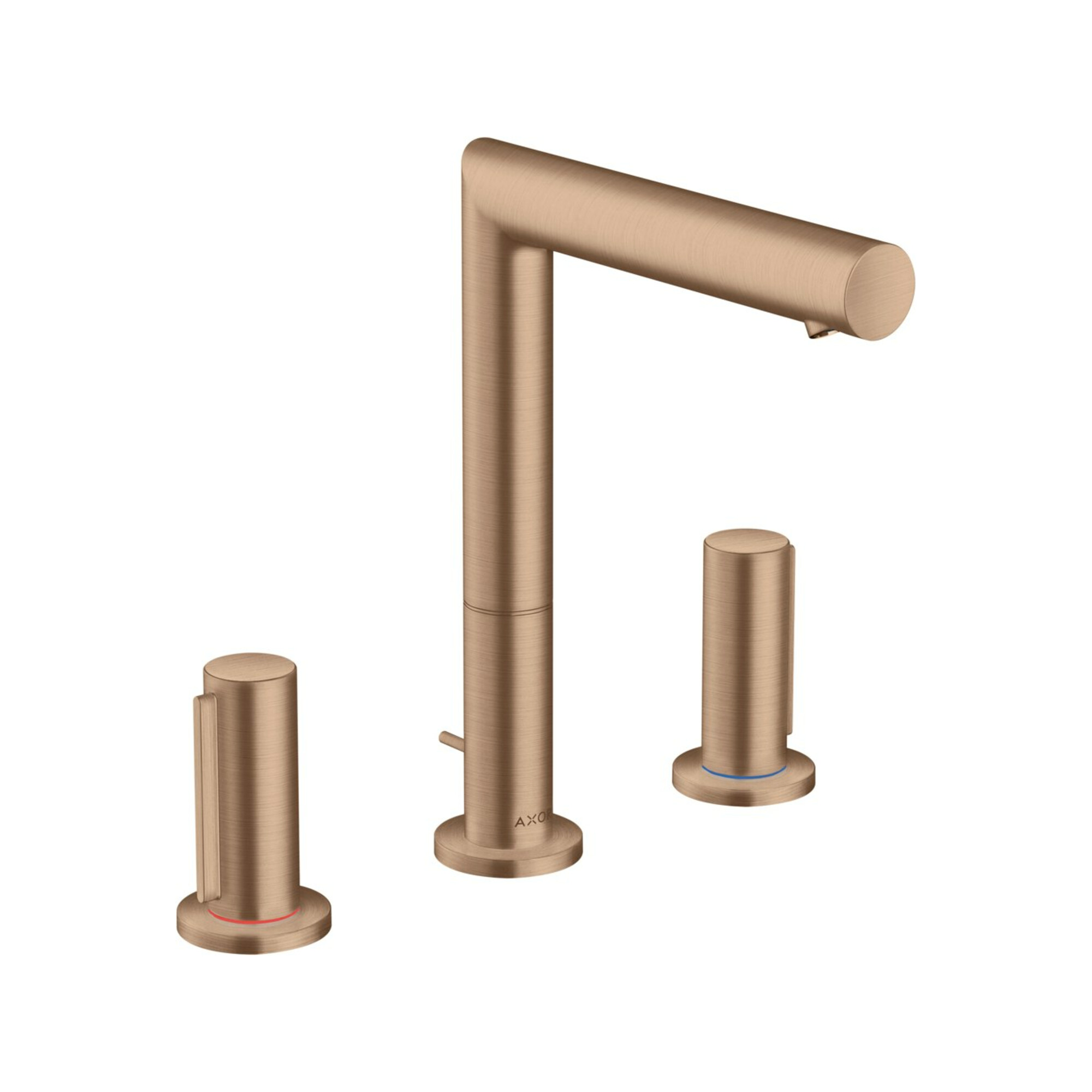 hansgrohe 3-Loch-Waschtischarmatur 200 Axor Uno A 183mm, m Z-Griff, ZugstAblGar, b r gol