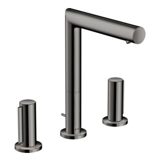 hansgrohe 3-Loch-Waschtischarmatur 200 Axor Uno A 183mm, m Z-Griff, ZugstAblGar, po b vc