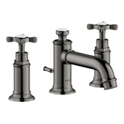 hansgrohe 3-Loch-Waschtischarmatur 30 Axor Montreux A 143mm, m Kreuz, ZugstAblGar, po bla vc