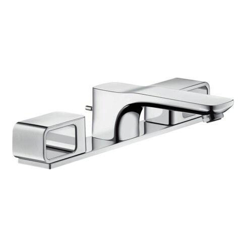 hansgrohe 3-Loch-Waschtischarmatur 50 Axor Urquiola Ausl. 180mm, m Zugst.Abl.Gar., Pl., chr