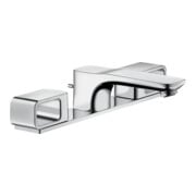 hansgrohe 3-Loch-Waschtischarmatur 50 Axor Urquiola Ausl. 180mm, m Zugst.Abl.Gar., Pl., chr