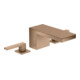 hansgrohe 3-Loch-Waschtischarmatur 70 Axor MyEdition A 151mm, m Pus-Op-Abl, o Pl, b r gol-5