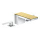 hansgrohe 3-Loch-Waschtischarmatur 70 Axor MyEdition A 151mm, m Pus-Op-Abl, o. Pl., chr-4