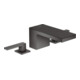 hansgrohe 3-Loch-Waschtischarmatur 70 Axor MyEdition A 151mm, m Pus-Op-Abl, o Pl, pol. bla vc-2