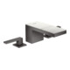 hansgrohe 3-Loch-Waschtischarmatur 70 Axor MyEdition A 151mm, m Pus-Op-Abl, o Pl, pol. bla vc-5