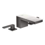 hansgrohe 3-Loch-Waschtischarmatur 70 Axor MyEdition A 151mm, m Pus-Op-Abl, o Pl, pol. bla vc-5