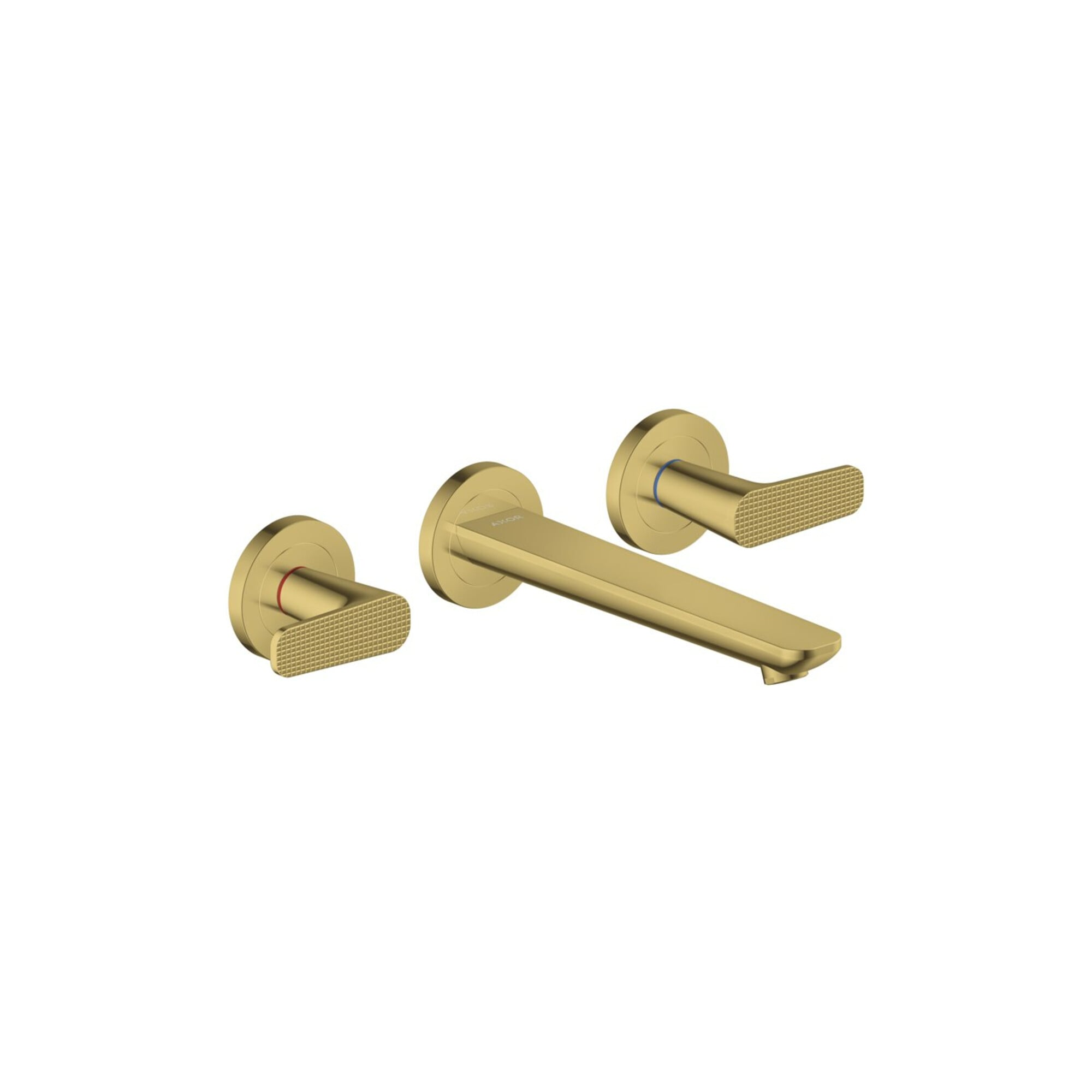 hansgrohe 3-Loch-Waschtischarmatur Axor Citterio C c cut, po g op, UP Wd, Ausl. 193mm
