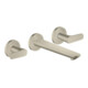 hansgrohe 3-Loch-Waschtischarmatur Axor Citterio C o S, b ni., UP Wandmont., Ausl. 193mm-1