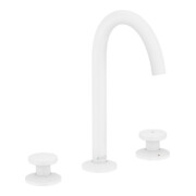 hansgrohe 3-Loch-Waschtischarmatur Sel. 170 Axor One Ausl. 140mm, m Push-Open-Ablaufg., m.-we