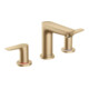 hansgrohe 3-Loch-Waschtischarmatur Talis E m Zugst.Abl.Gar., brushed bronze-1