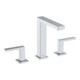 hansgrohe 3-Loch-Waschtischarmatur Tecturis E mit Push-Open-Ablaufgarnitur, chrom-1