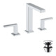 hansgrohe 3-Loch-Waschtischarmatur Tecturis E mit Push-Open-Ablaufgarnitur, chrom-3