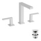 hansgrohe 3-Loch-Waschtischarmatur Tecturis E mit Push-Open-Ablaufgarnitur, mattweiß-3
