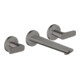 hansgrohe 3-Loch-Waschtischarmatur Wand UP Axor Citterio C mit Auslauf 195 mm PBC-1