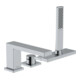 hansgrohe 3-Loch-Waschtischmischer Tecturis E mit sBox, chrom-1