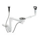 hansgrohe Ab- u. Überlaufgarnitur D14-11 Edelstahl, automatisch, für Einzelbecken-1