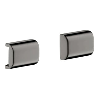 hansgrohe Abdeckung Axor universal für Reling, polished black chrome