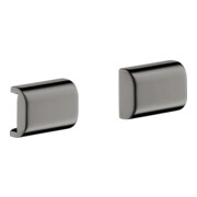 hansgrohe Abdeckung Axor universal für Reling, polished black chrome