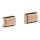 hansgrohe Abdeckung Axor universal für Reling, polished red gold-1