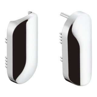 hansgrohe Abdeckung d 22mm, 2 St, chr, f Brausestange Uni. 88