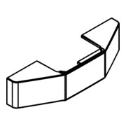 hansgrohe Abdeckung Raindance Select Showerpipe chrom