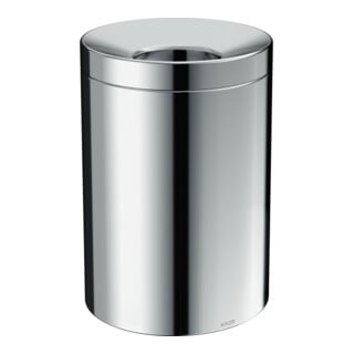 hansgrohe Abfalleimer Axor Uni. Circular freistehend, chrom