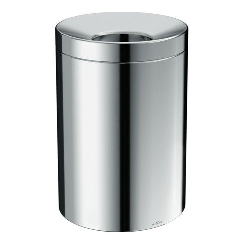 hansgrohe Abfalleimer Axor Uni. Circular freistehend, chrom
