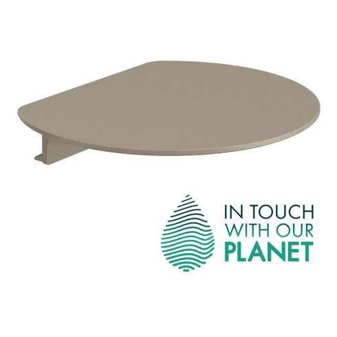 hansgrohe Abl. WallStoris Planet Edition 200x169mm, sand (recycelt)