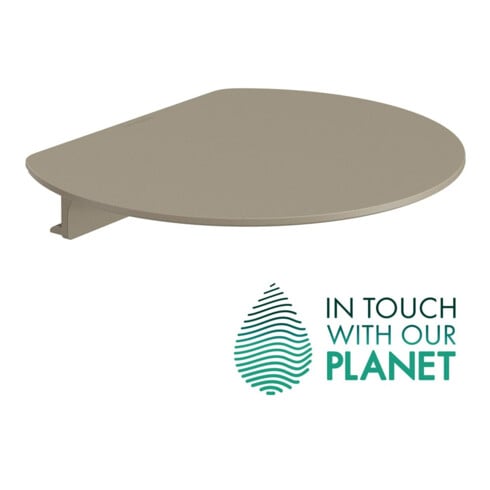 hansgrohe Abl. WallStoris Planet Edition 200x169mm, sand (recycelt)