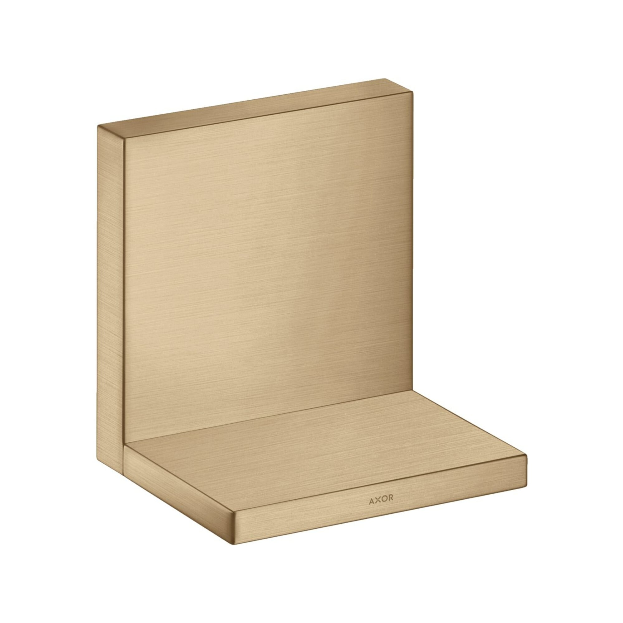 hansgrohe Ablage Axor Starck 120x120mm, brushed bronze