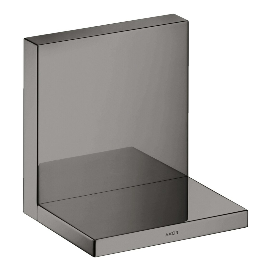 hansgrohe Ablage Axor Starck 120x120mm, polished black chrome