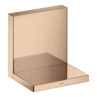 hansgrohe Ablage Axor Starck 120x120mm, polished red gold