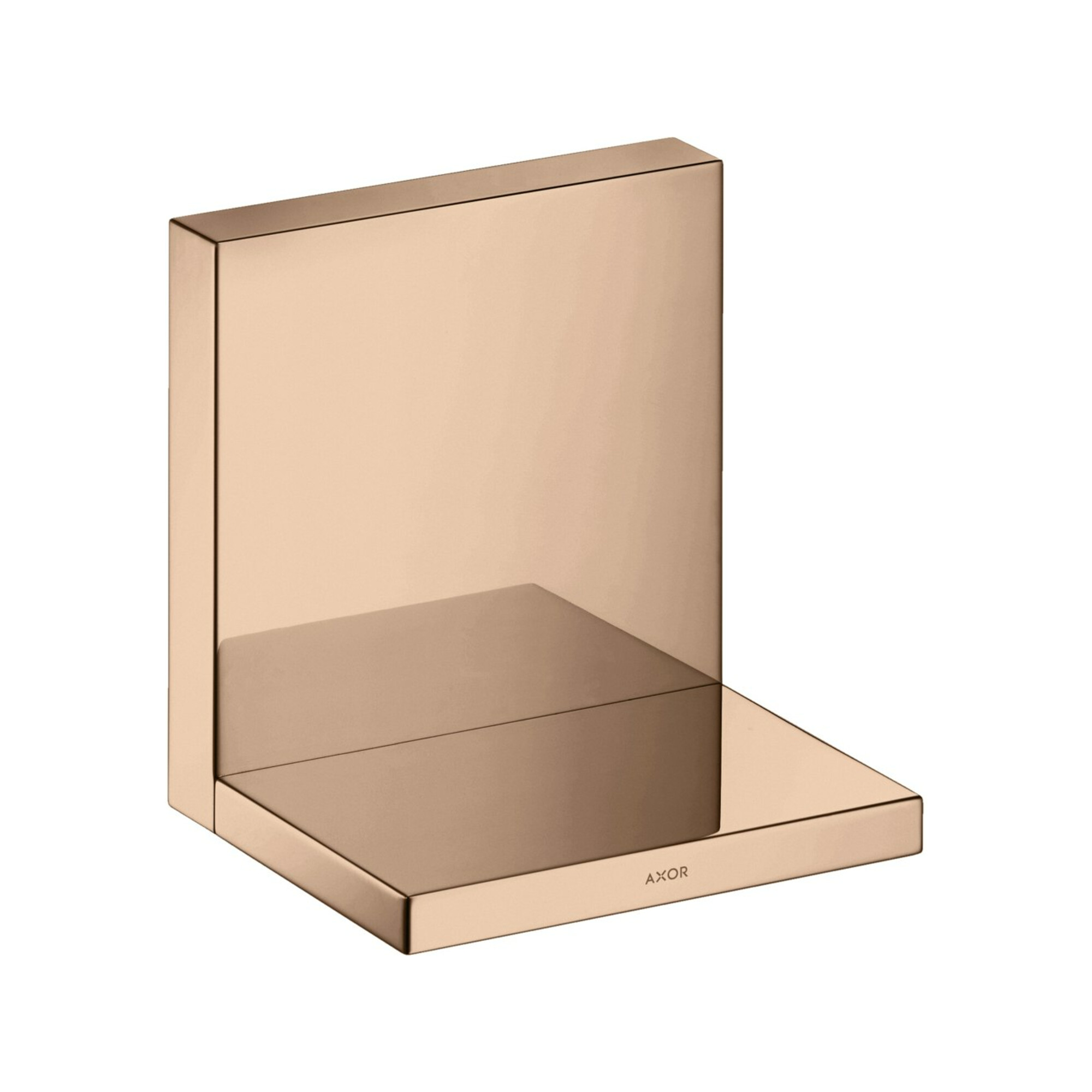 hansgrohe Ablage Axor Starck 120x120mm, polished red gold