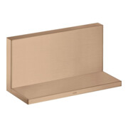 hansgrohe Ablage Axor Starck 240x120mm, brushed red gold