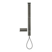 hansgrohe Ablage Axor Uni. Rectangular 300mm, Wandmont., polished black chrome-4
