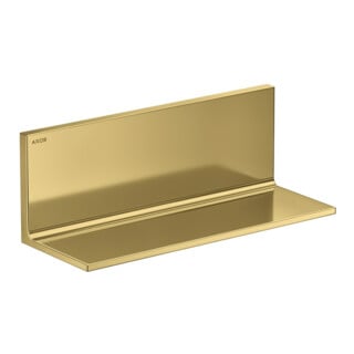 hansgrohe Ablage Axor Uni. Rectangular 300mm, Wandmontage, polished gold optic