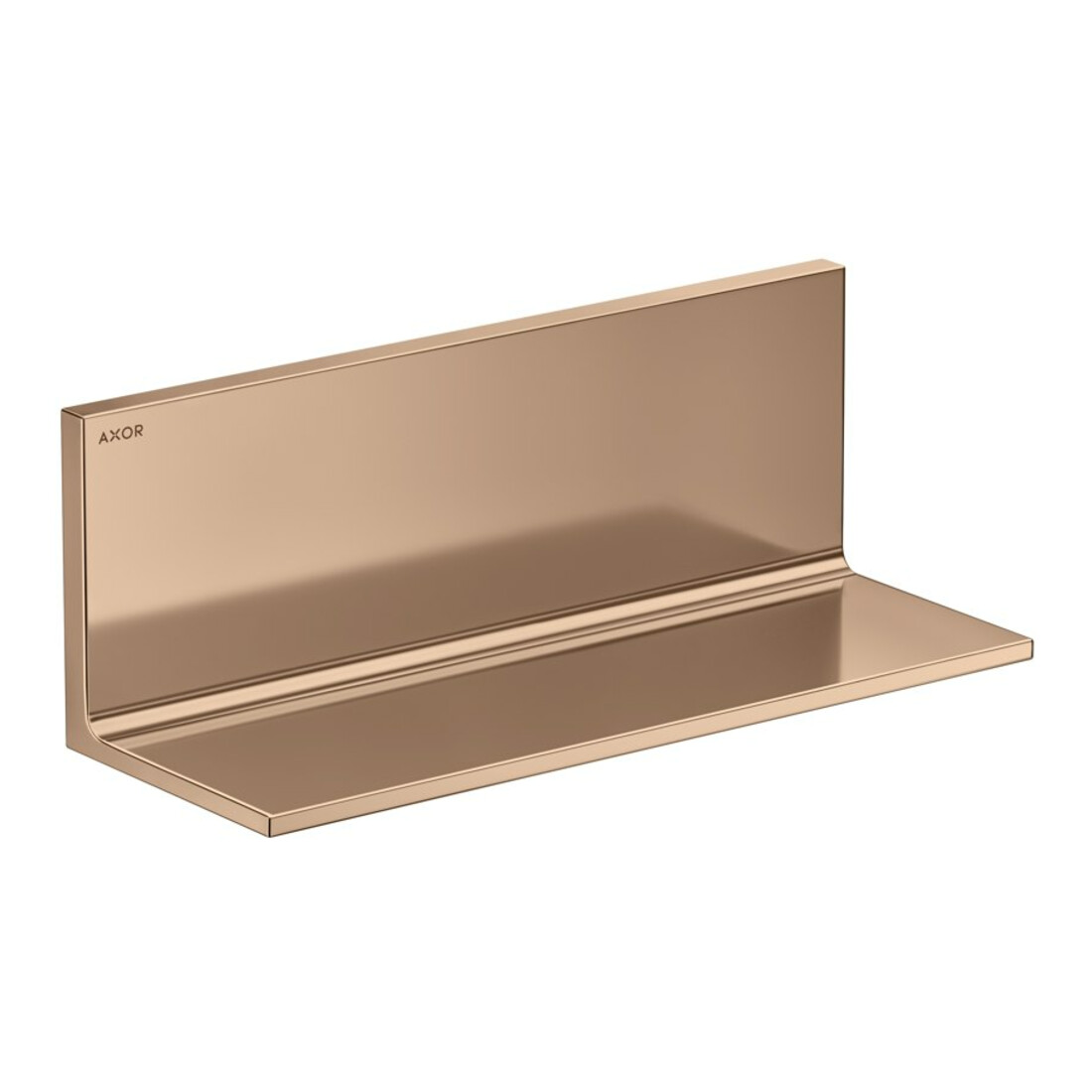 hansgrohe Ablage Axor Uni. Rectangular 300mm, Wandmontage, polished red gold