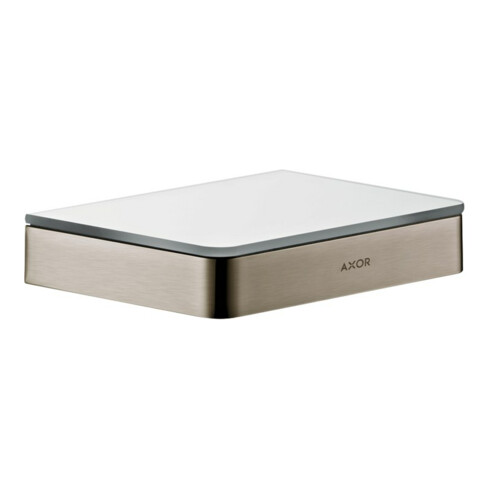 hansgrohe Ablage Axor universal 150mm, brushed nickel