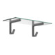 hansgrohe Ablage Axor universal 600mm, f Badetuch, brushed black chrome-1