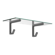hansgrohe Ablage Axor universal 600mm, f Badetuch, brushed black chrome