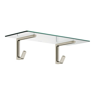 hansgrohe Ablage Axor universal 600mm, für Badetuch, brushed nickel