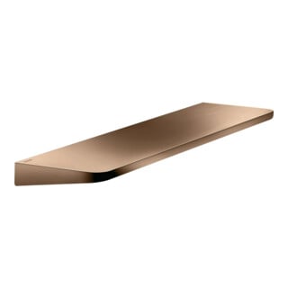 hansgrohe Ablage Axor Universal Circular 400x110mm, Wandmont., polished red gold