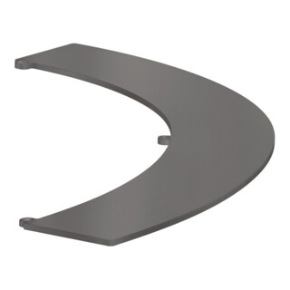 hansgrohe Ablage Axor Urquiola Metall, brushed black chrome