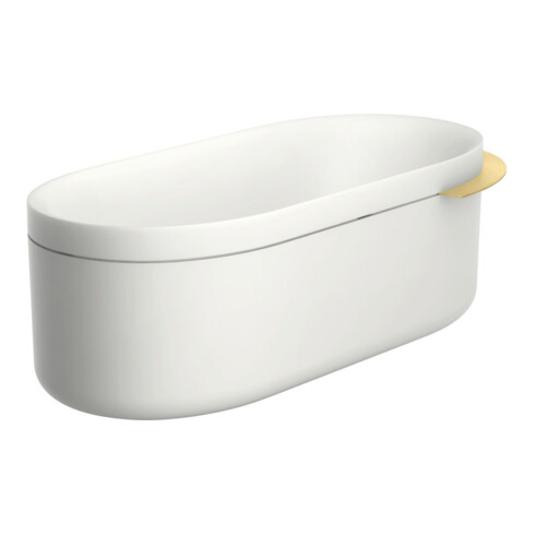 hansgrohe Ablage Axor Urquiola Metall, brushed gold optic