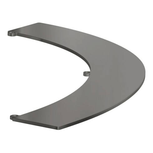 hansgrohe Ablage Axor Urquiola Metall, polished black chrome
